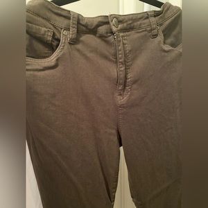 18W Kit FromThe Kloth Bhody High Rise Fab Ab olive Ankle Skinny Jean